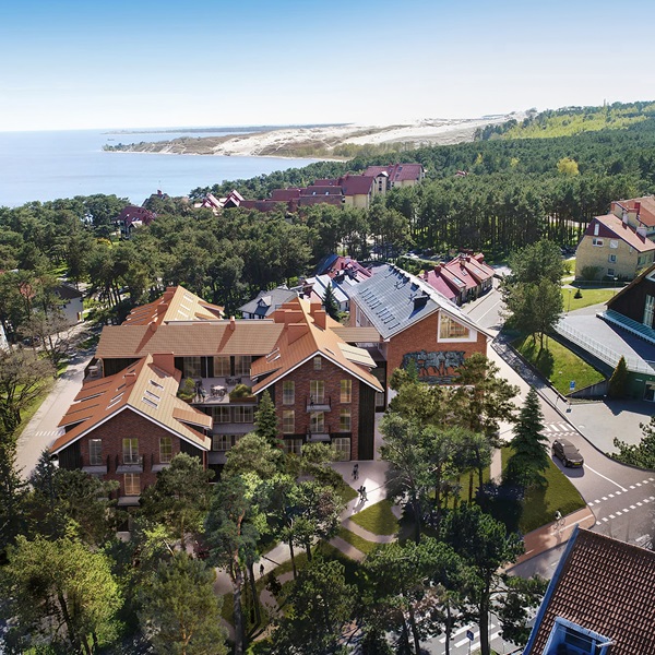 „Palvės apartamentai“, Taikos g. 13, Nida.